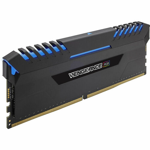 DDR4 Corsair Vengeance RGB, Noir, 16 Go (2 x 8 Go), 3000 MHz, CAS 16
