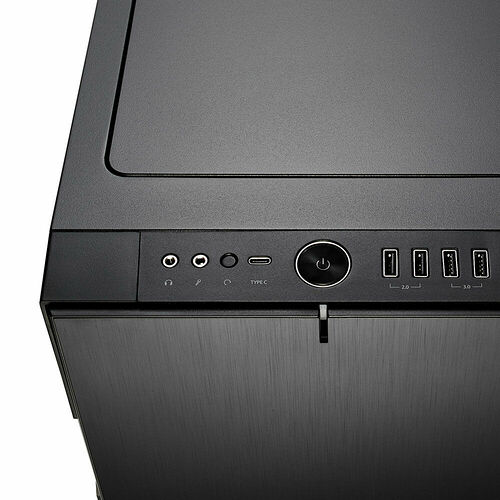 Fractal Design Define R6 USB-C Tempered Glass Black - Noir
