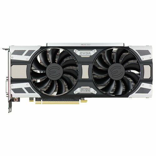 EVGA GeForce GTX 1070 SuperClocked GAMING ACX 3.0, 8 Go