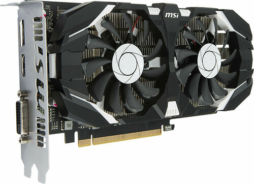 MSI GeForce GTX 1050 2GT OCV1, 2 Go