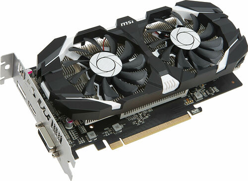 MSI GeForce GTX 1050 2GT OCV1, 2 Go