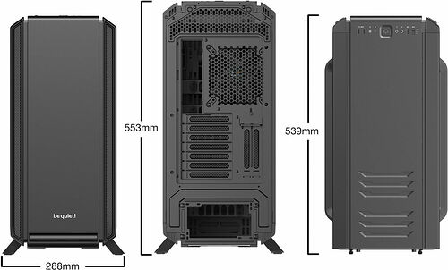 Be Quiet! Silent Base 801 - Noir (Version fenêtre)