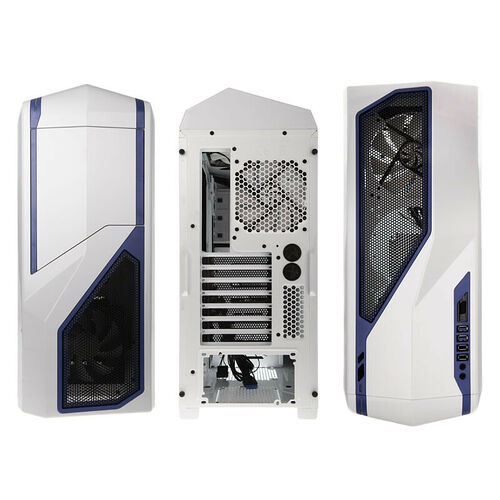 NZXT Phantom 410, Blanc/Bleu
