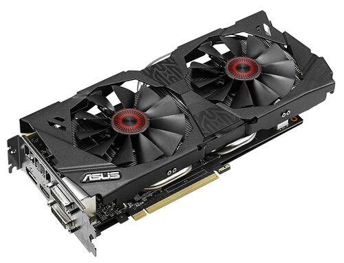 Asus GeForce GTX 970 STRIX DirectCU II, 4 Go
