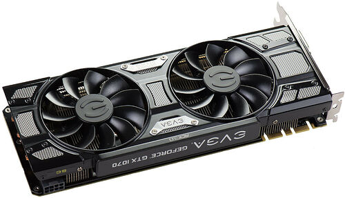 EVGA GeForce GTX 1070 SuperClocked GAMING ACX 3.0 Black Edition, 8 Go