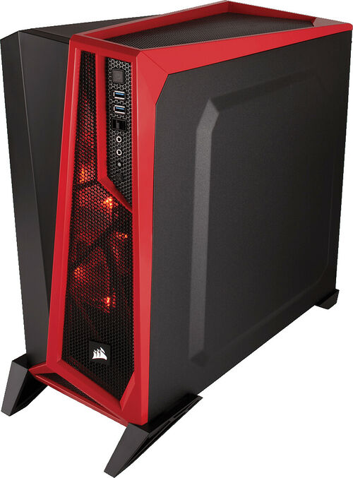Corsair Carbide SPEC-ALPHA, Noir/Rouge
