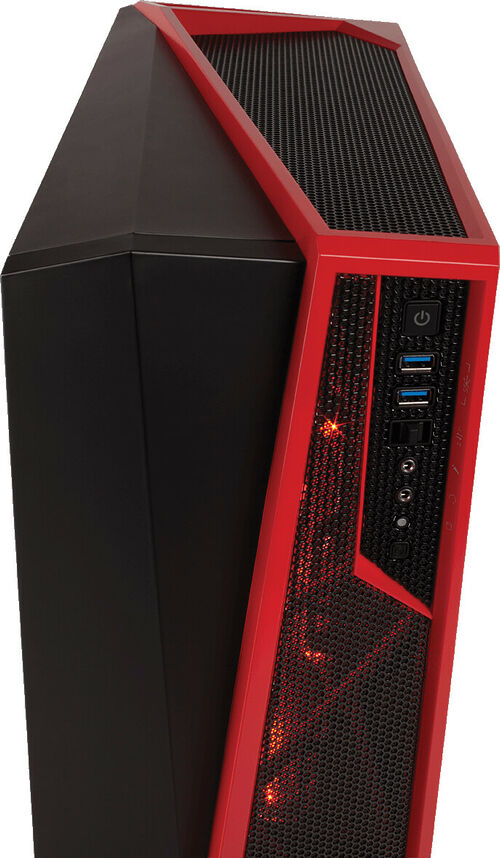 Corsair Carbide SPEC-ALPHA, Noir/Rouge