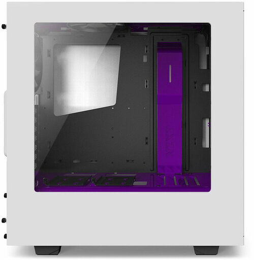 NZXT Source 340, Blanc/Violet