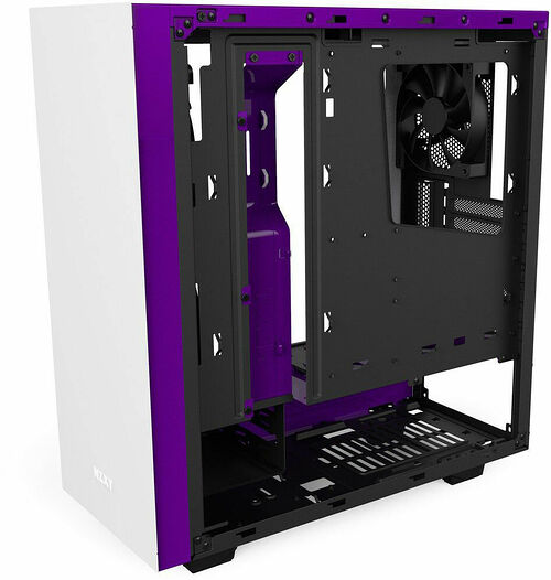 NZXT Source 340, Blanc/Violet