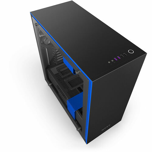 NZXT H700i - Noir mat/Bleu