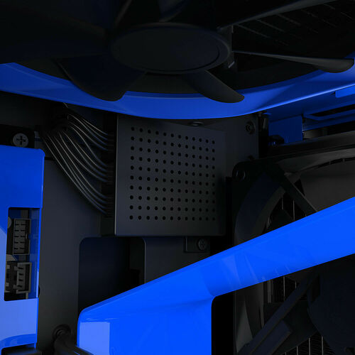 NZXT H700i - Noir mat/Bleu