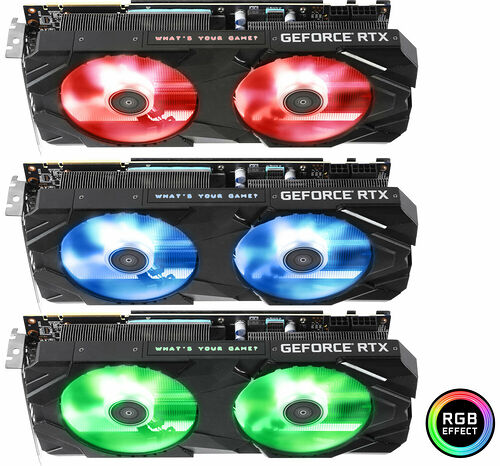 KFA2 GeForce RTX 2080 EX (1-Click OC), 8 Go