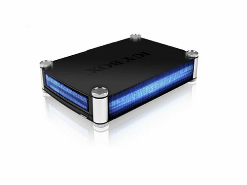 Boitier externe Icy Box IB-550STU3S pour lecteur/graveur 5.25'' SATA