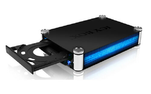 Boitier externe Icy Box IB-550STU3S pour lecteur/graveur 5.25'' SATA