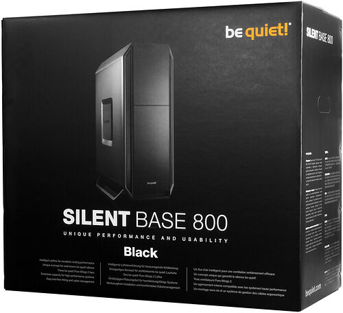 Be Quiet ! Silent Base 800, Noir