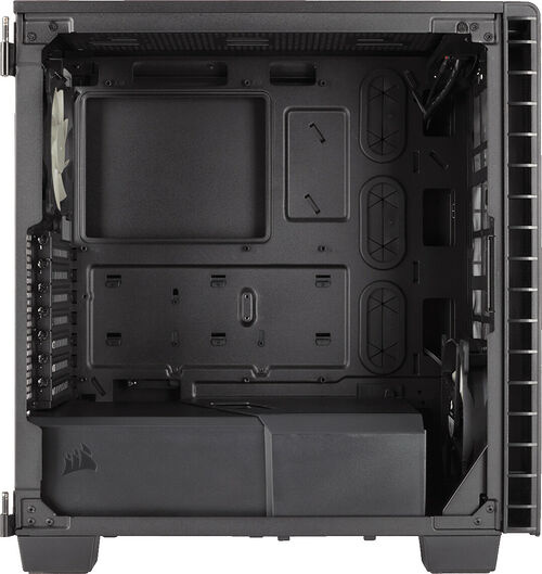Corsair Carbide Clear 400C, Noir