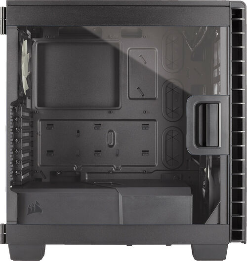 Corsair Carbide Clear 400C, Noir