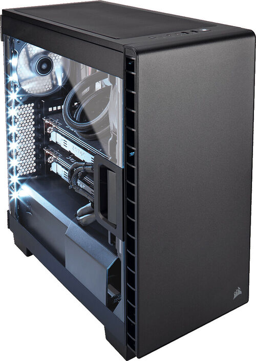 Corsair Carbide Clear 400C, Noir