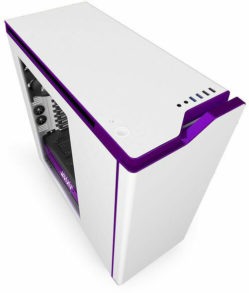 NZXT H440 New Edition, Blanc/Violet