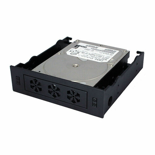 Adaptateur 5.25" pour 2 HDD / SSD 2.5" ou un HDD 3.5" / Lecteur 3.5", Smartteck