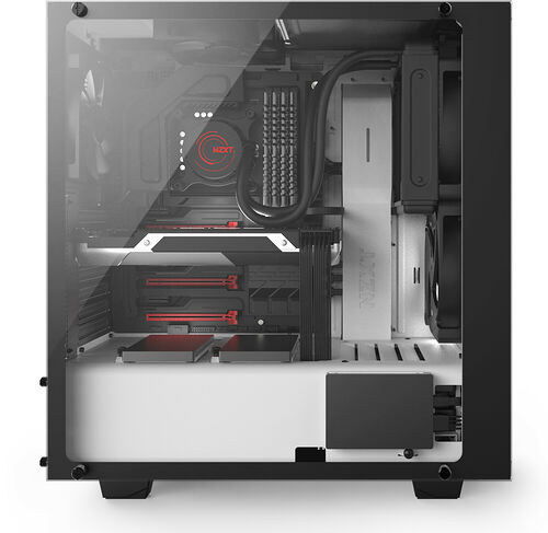 NZXT S340 Elite, Blanc