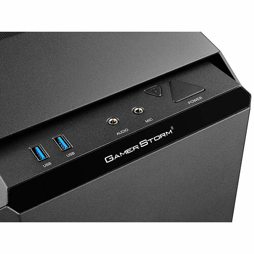 DeepCool Gamer Storm Baronkase Liquid Tempered Glass, Noir