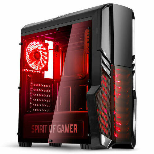 Spirit of Gamer Rogue II (LED Rouges)