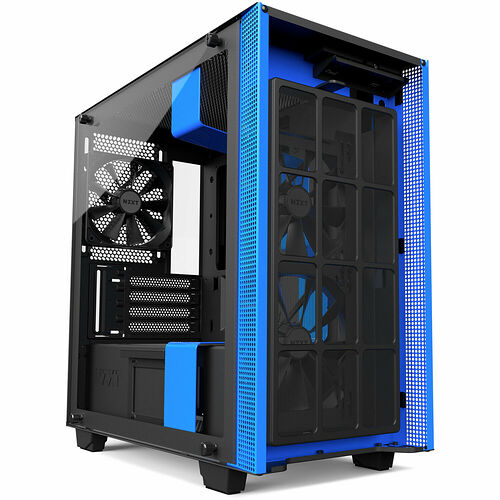 NZXT H400 - Noir mat/Bleu