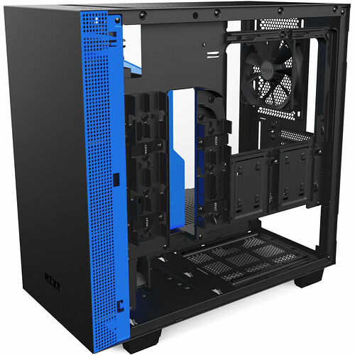 NZXT H400 - Noir mat/Bleu