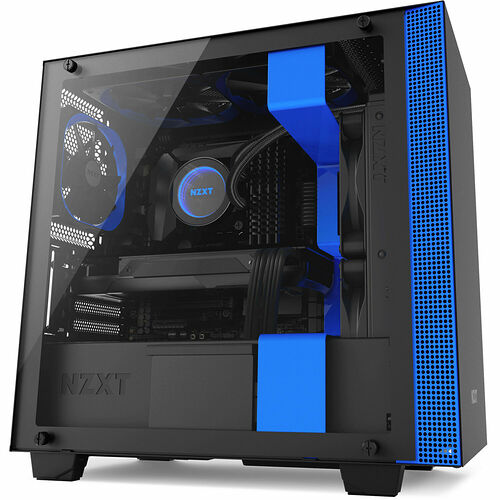NZXT H400 - Noir mat/Bleu