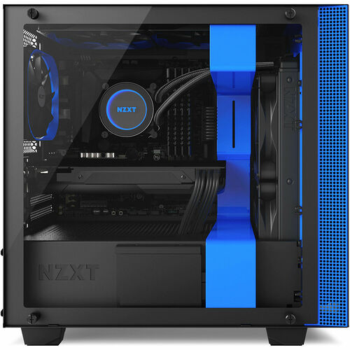 NZXT H400 - Noir mat/Bleu