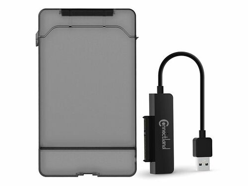 Boitier externe pour disque dur 2.5" SATA - Noir - Connectland