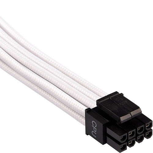 Kit de câbles Corsair Pro gainés - Blanc