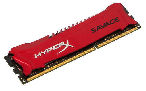 DDR3 HyperX Savage Red, 2 x 4 Go, 1600 MHz, CAS 9