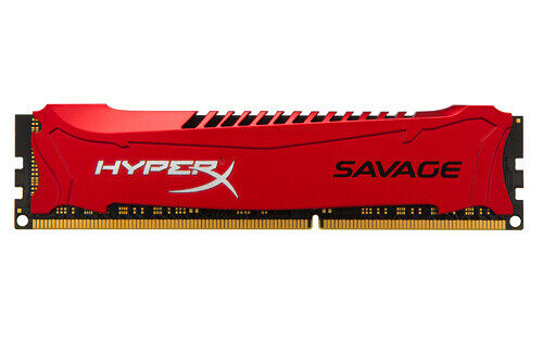 DDR3 HyperX Savage Red, 2 x 4 Go, 1600 MHz, CAS 9