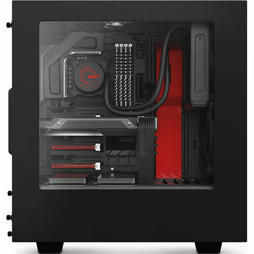 NZXT Source 340, Noir/Rouge