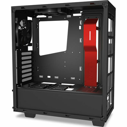 NZXT Source 340, Noir/Rouge