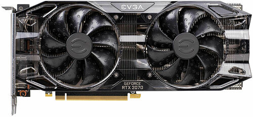 EVGA GeForce RTX 2070 XC BLACK EDITION, 8 Go