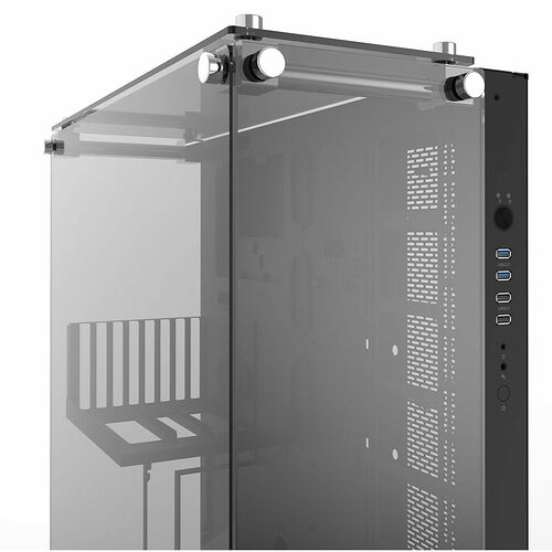 Thermaltake Core P5 Tempered Glass, Noir