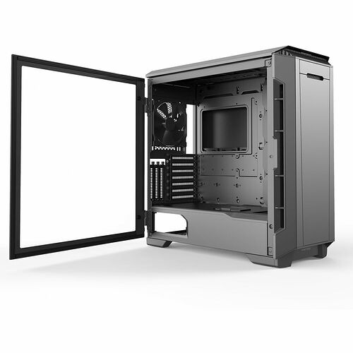 Phanteks Eclipse P600S (Silent Edition) Tempered Glass - Satin Black