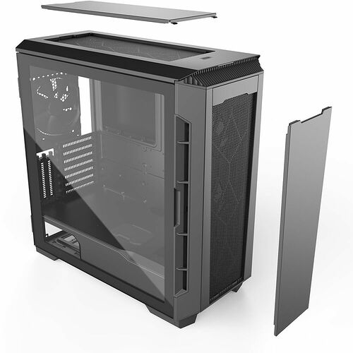 Phanteks Eclipse P600S (Silent Edition) Tempered Glass - Satin Black