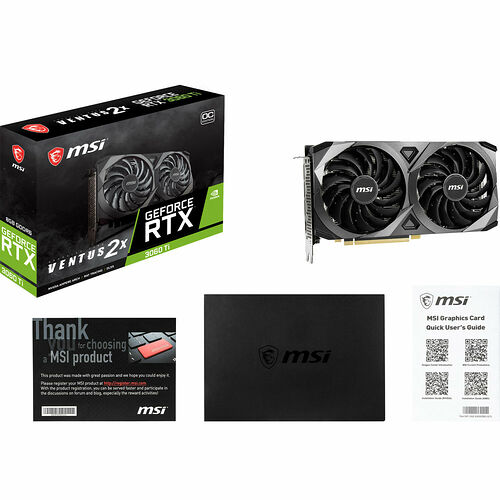 MSI GeForce RTX 3060 Ti VENTUS 2X OC