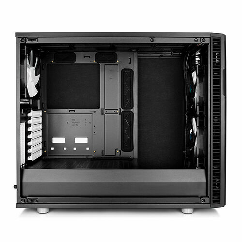 Fractal Design Define R6 USB-C Tempered Glass Black - Noir