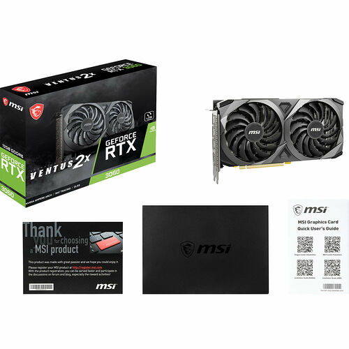 MSI GeForce RTX 3060 VENTUS 2X
