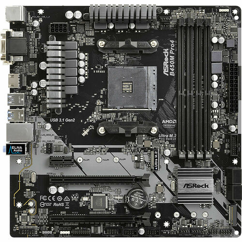 ASRock B450M Pro4