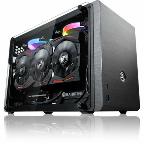 Raijintek Ophion Tempered Glass - Noir