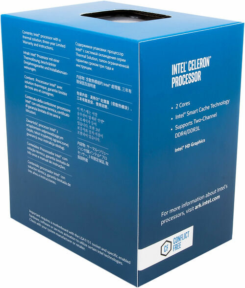 Intel Celeron G3930 (2.9 GHz)