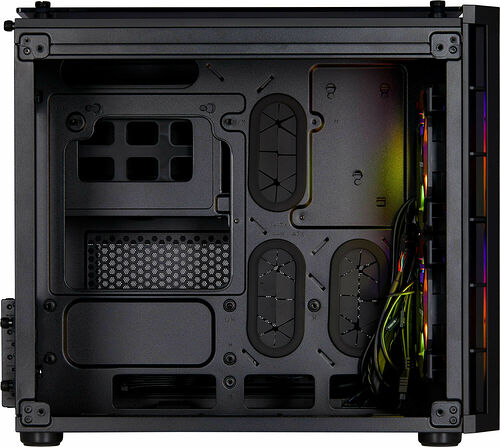 Corsair Crystal Series 280X RGB Tempered Glass - Noir