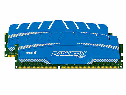 DDR3 Ballistix Sport XT, 2 x 4 Go, 1866 MHz, CAS 10