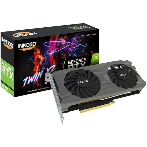 INNO3D GeForce RTX 3050 TWIN X2 (LHR)